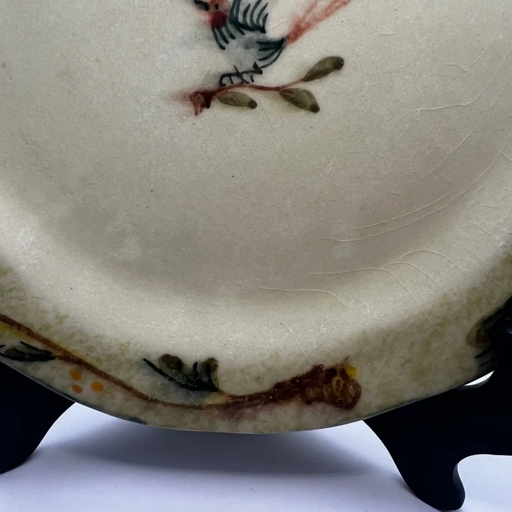 VIETRI ETRUSCA 8 1/2 SALAD BREAD CHARGER PLATE POTTERY ITALIAN Set of 3